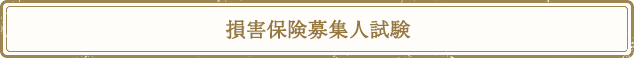 損害保険募集人試験